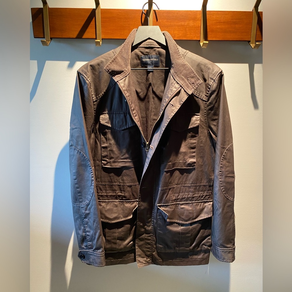 Banana Republic Waxed Cotton Jacket